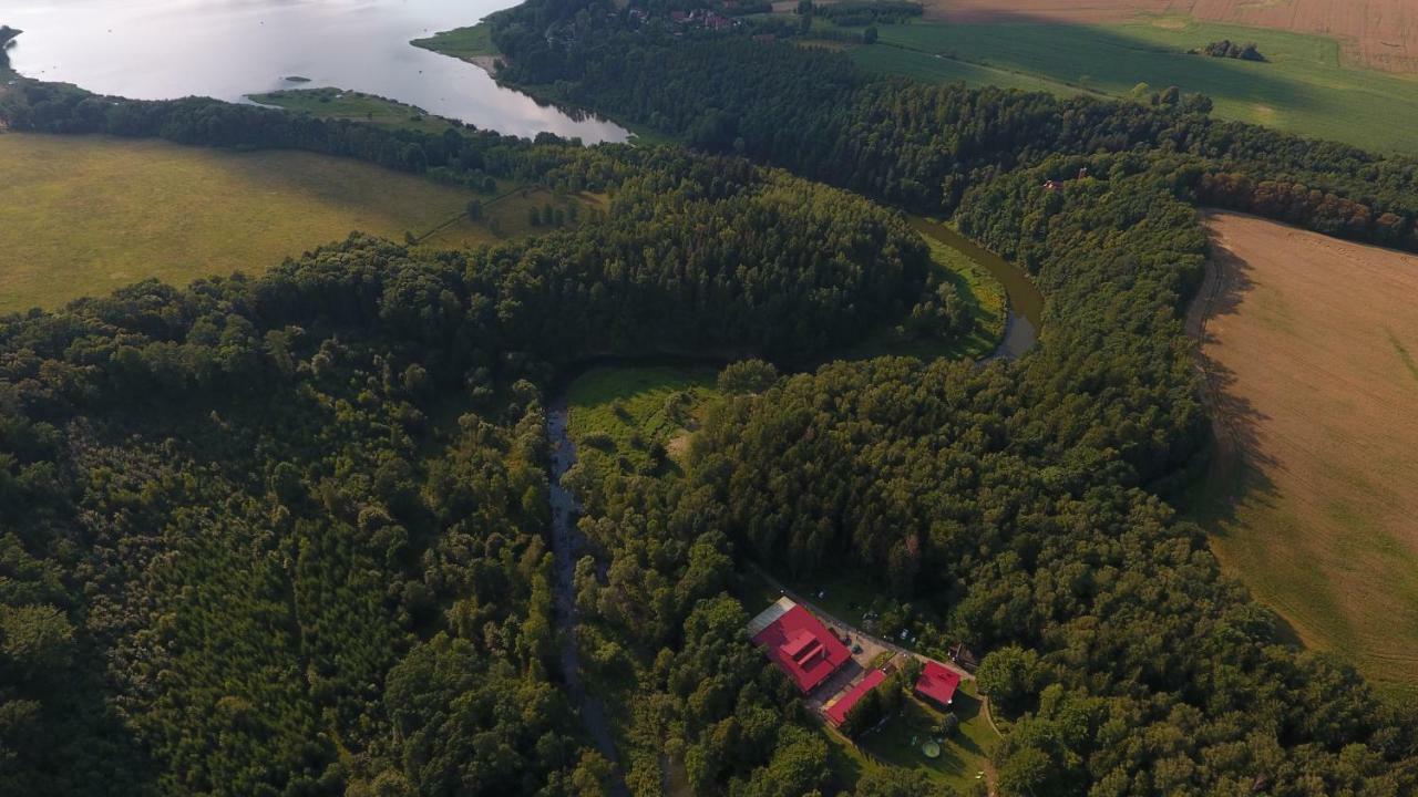 Отель Osrodek Lesny Rajsko W Zapuscie Zapusta Экстерьер фото