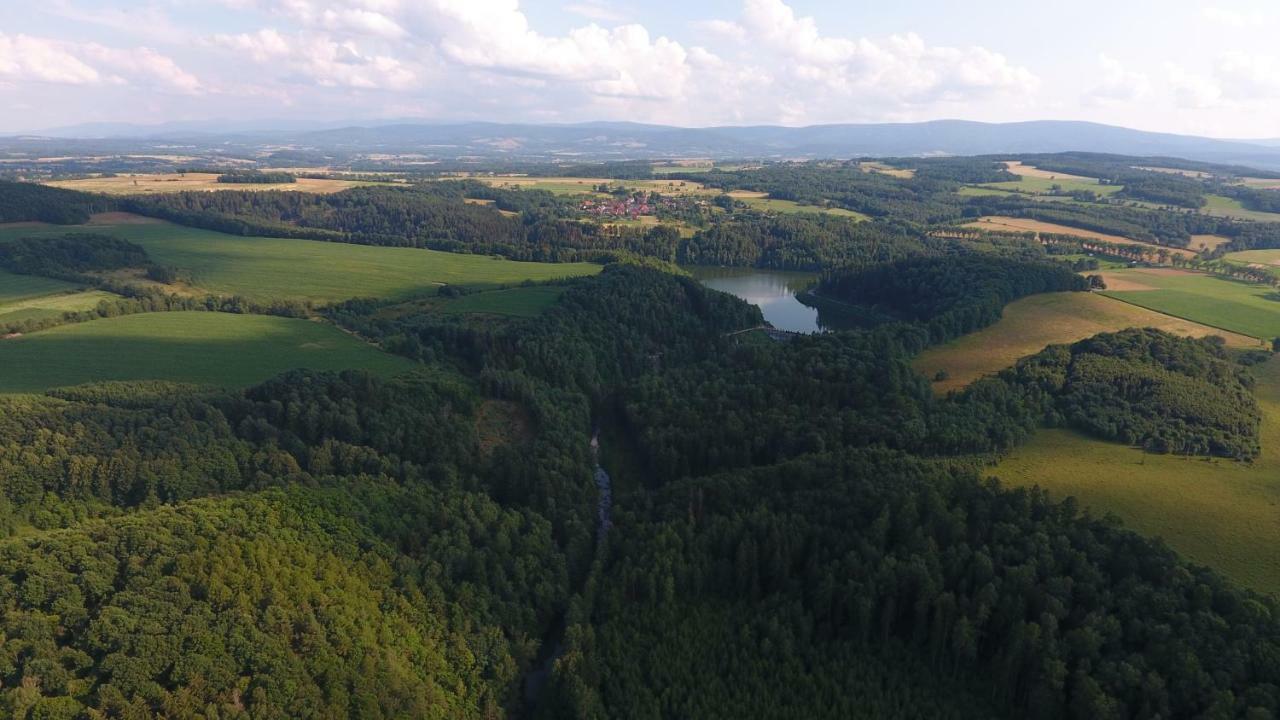 Отель Osrodek Lesny Rajsko W Zapuscie Zapusta Экстерьер фото